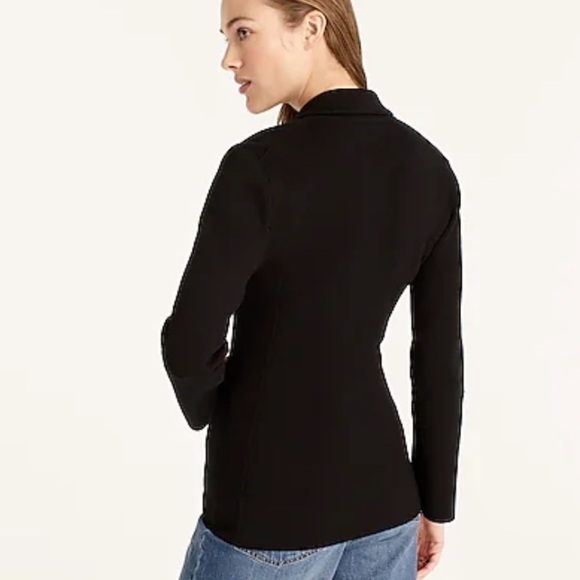 J crew cinched waist sweater blazer gray NEW WITHOUT TAGS - Picture 3 of 6